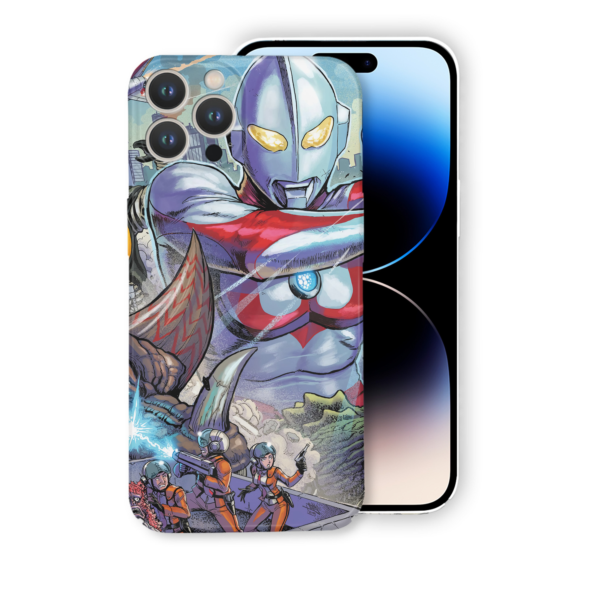 （画像用） ウルトラマン Ultraman 【iPhone 14シリーズ対応】ハードケース